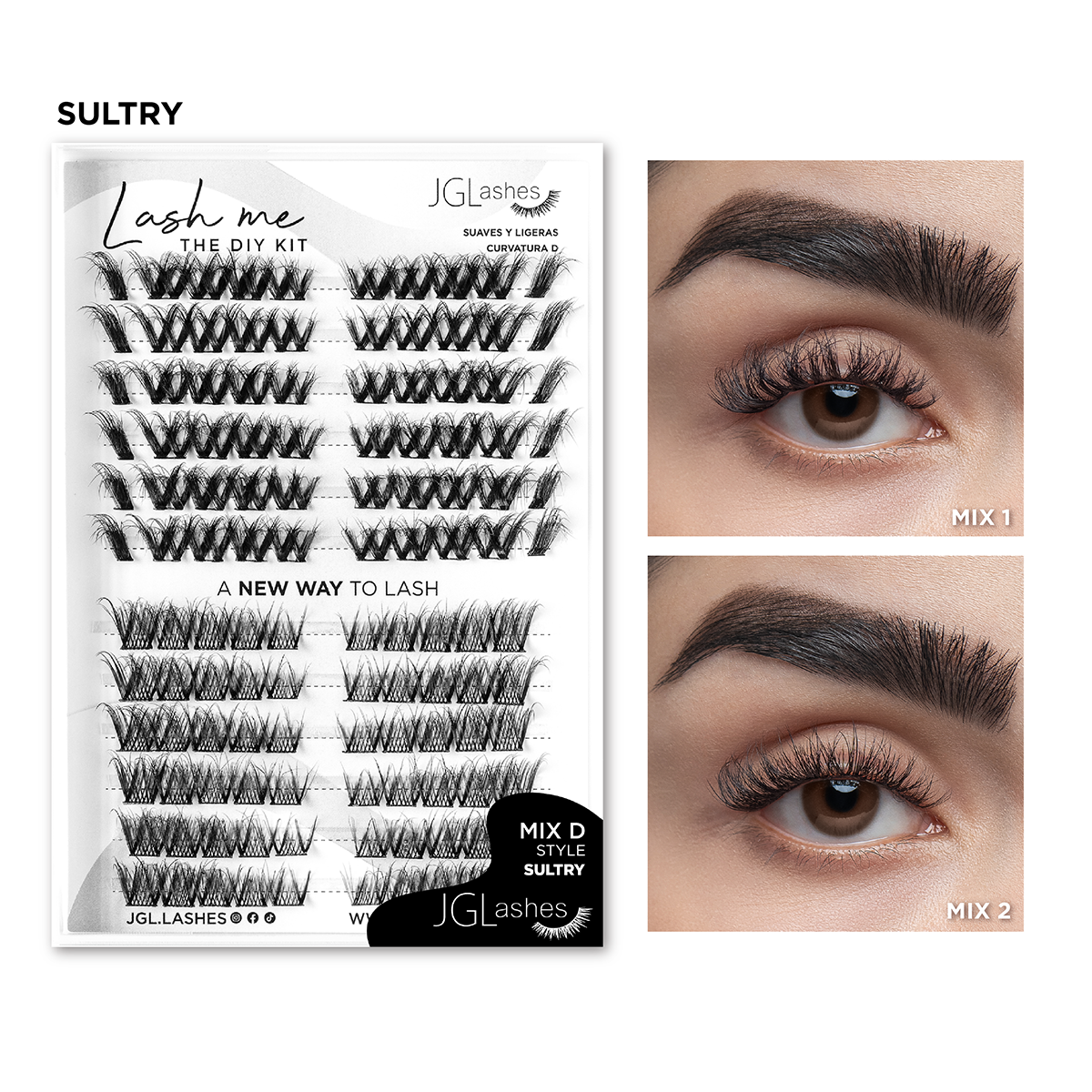 Paquete lash me- Pretty please, hybrid, sultry