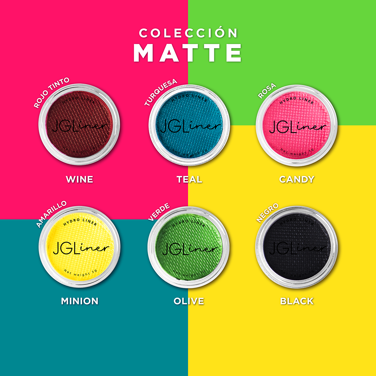 Collection 10 Matte Tones