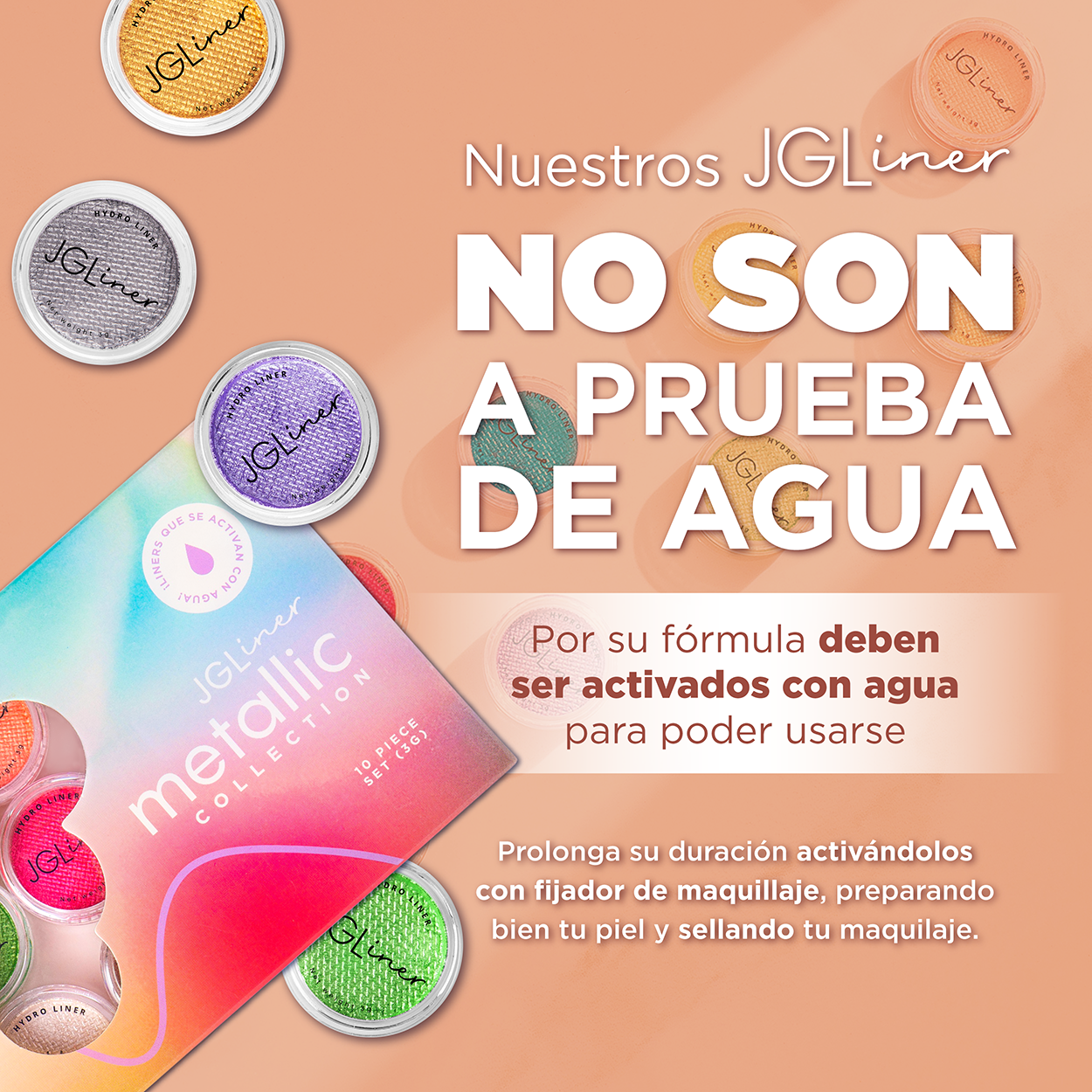 Colección 10 tonos Metallic