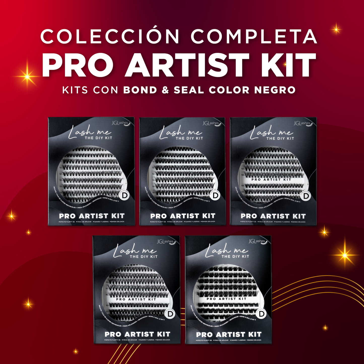 Colección completa Pro artist kit