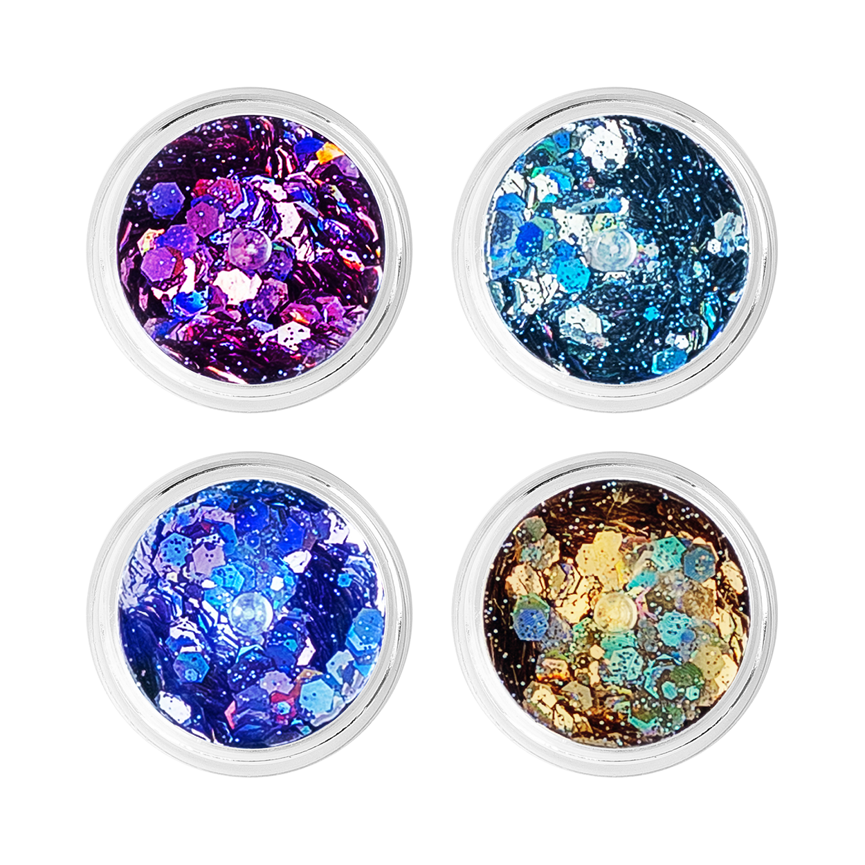 Moonlight Collection. Multichromatic Glitter