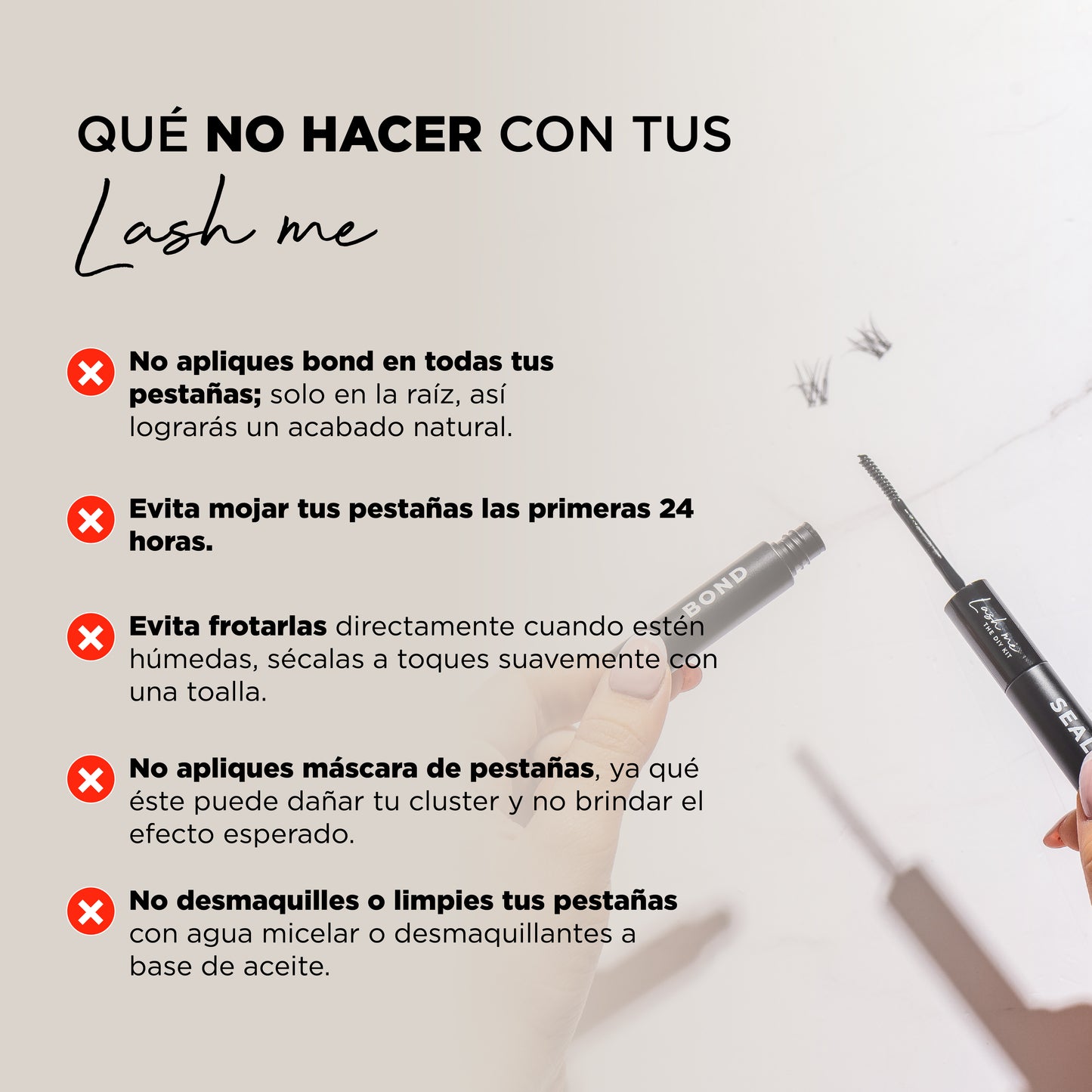 Lash me. The DIY Kit Wispy