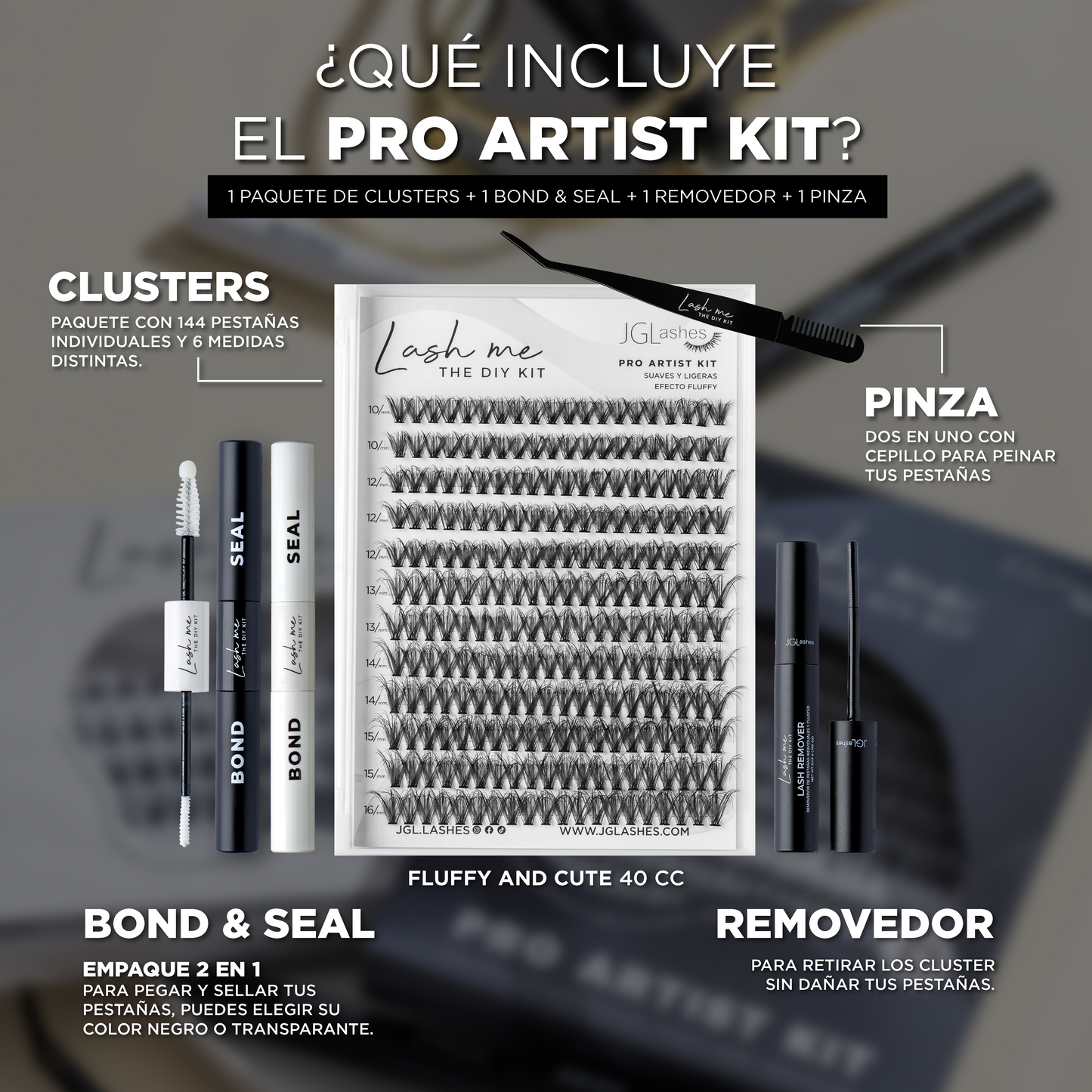 Pro artist kit. FLUFFY AND CUTE