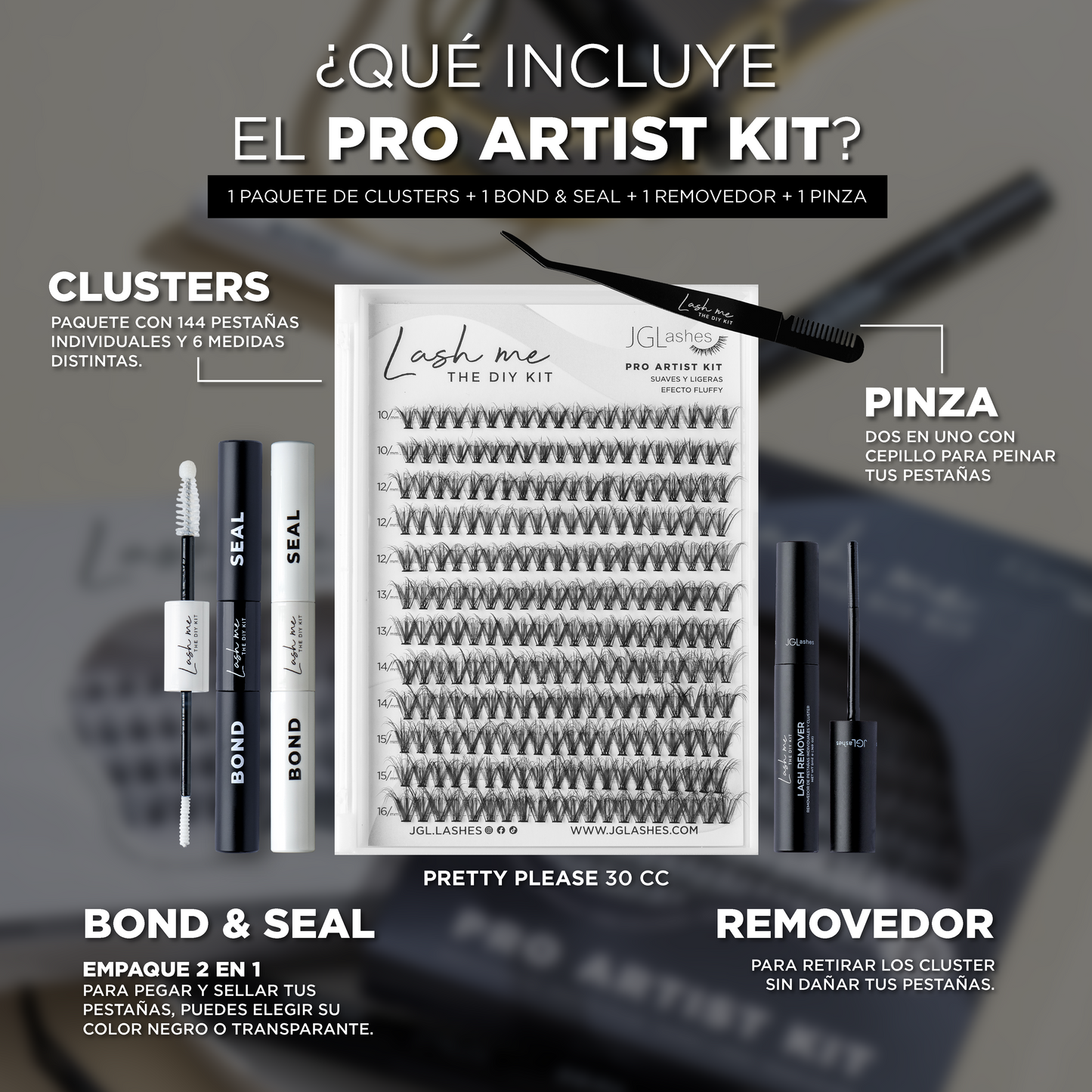 Pro artist kit. PRETTY PLEASE