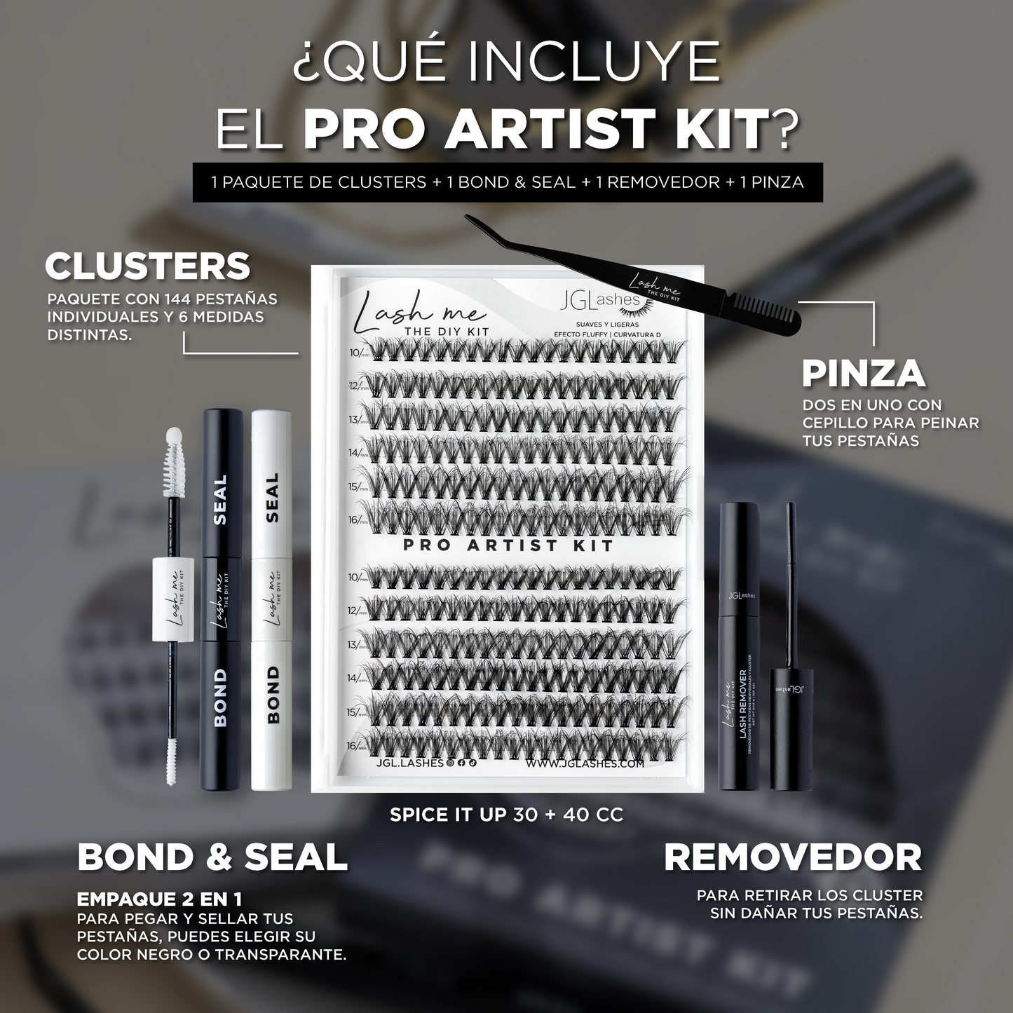 Pro artist kit. SPICE IT UP