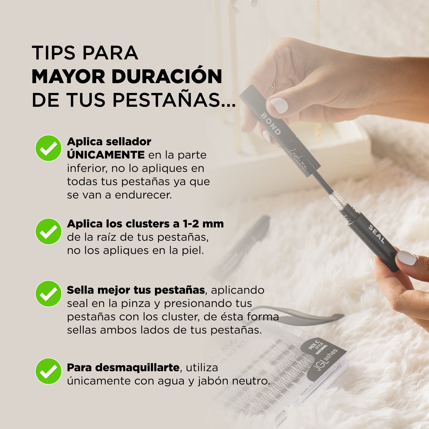 Lash me. The DIY Kit Natural