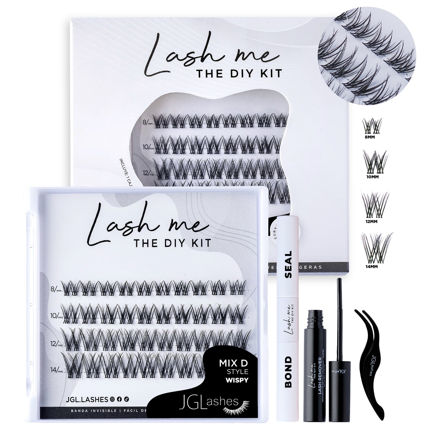 Lash me. The DIY Kit Wispy