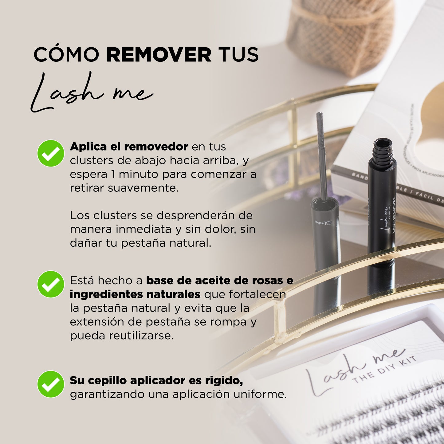 Lash me. The DIY Kit Wispy