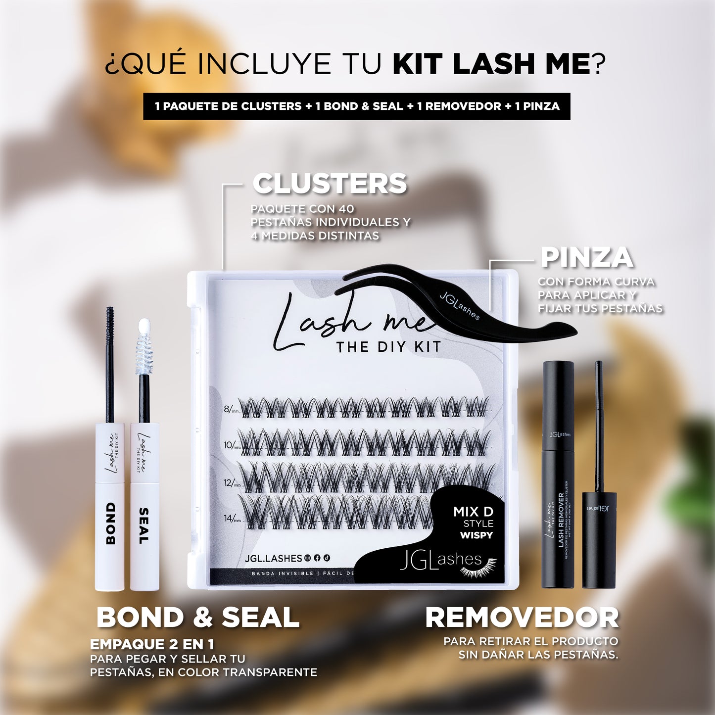 Lash me. The DIY Kit Wispy