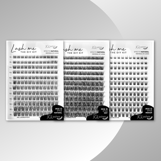 Paquete Lash me Refill - Natural, Wet, Medium