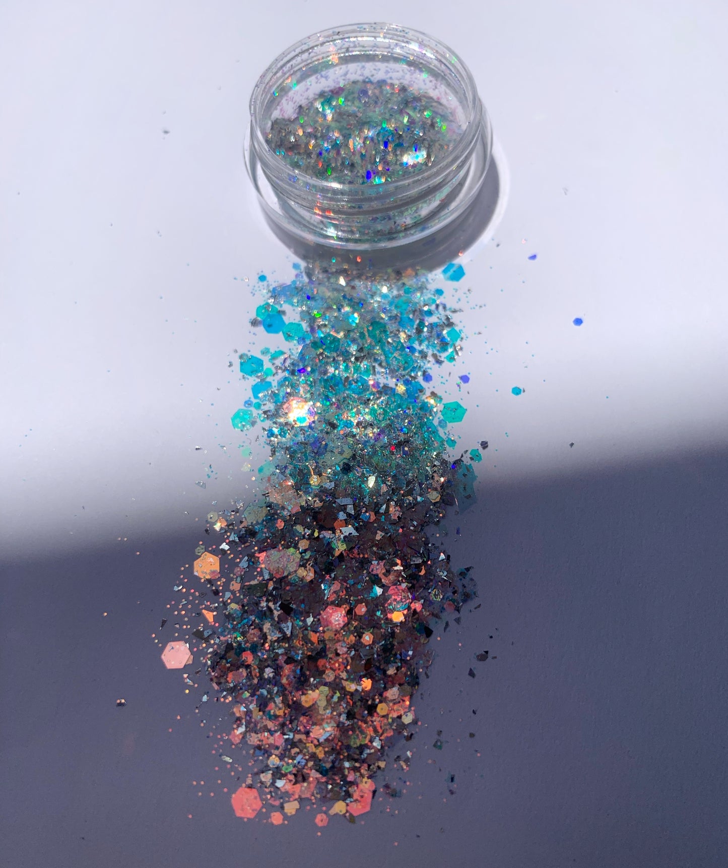 Crystal Collection. Glitter Multicromático