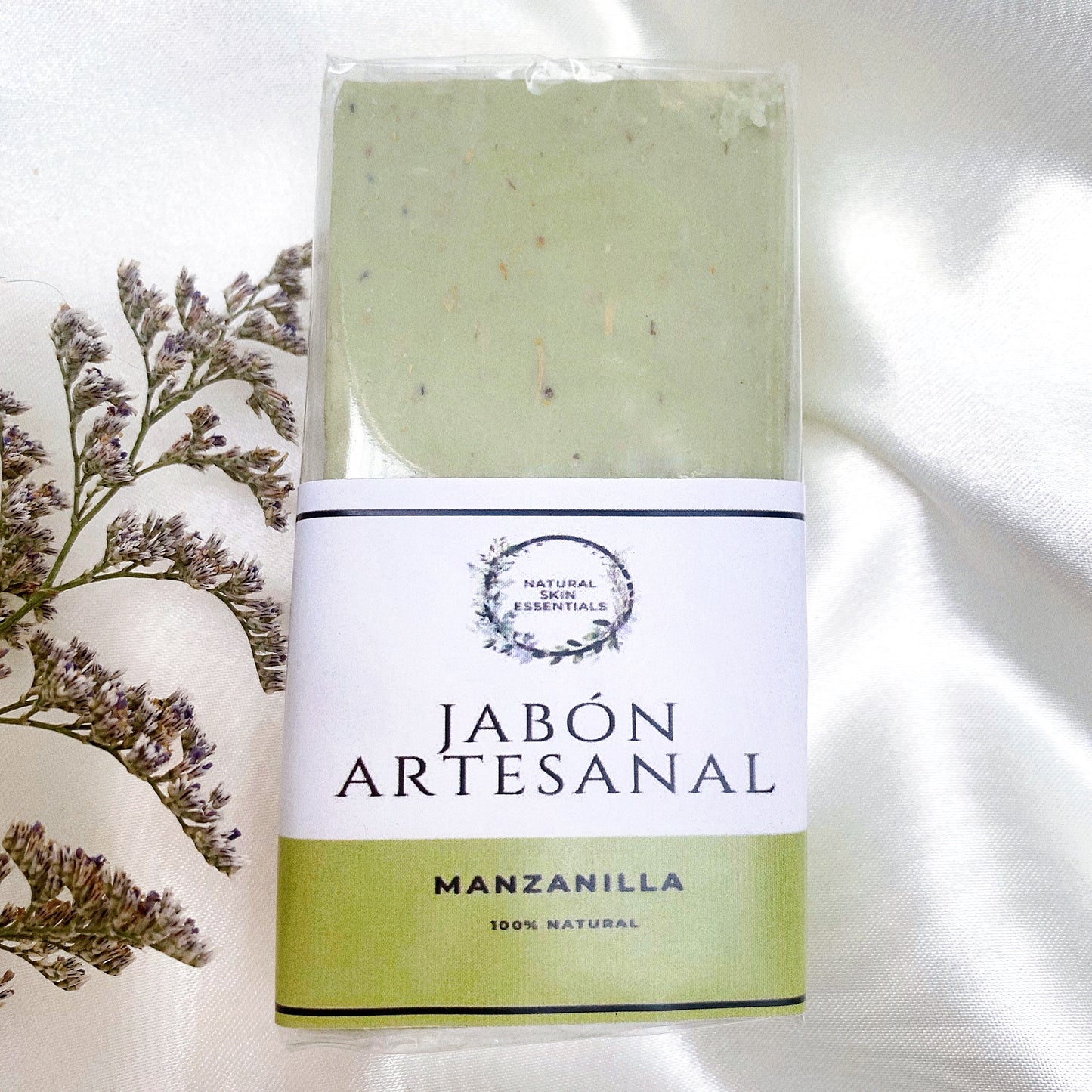 Jabón artesanal de Manzanilla