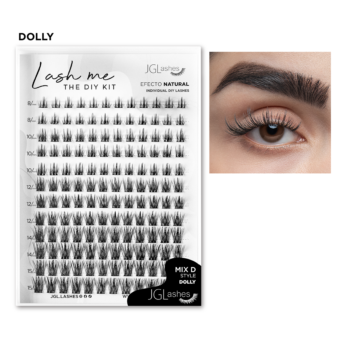 Paquete lash me - Spice it up, Dolly, Airy
