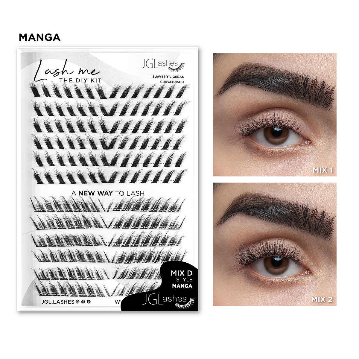 Paquete lash me - Kdrama, douyin, manga