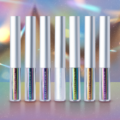 Colección completa High Chrome - Liquid eyeliner 7 tonos multicromaticos