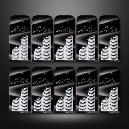 Paquete 10 3D studio Lash kit- S01 a S10