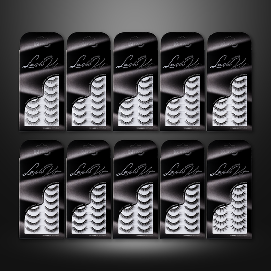 Paquete 10 3D studio Lash kit- S01 a S10