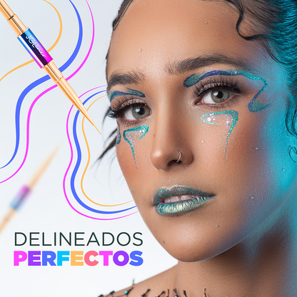 Pincel individual de punta doble🌈