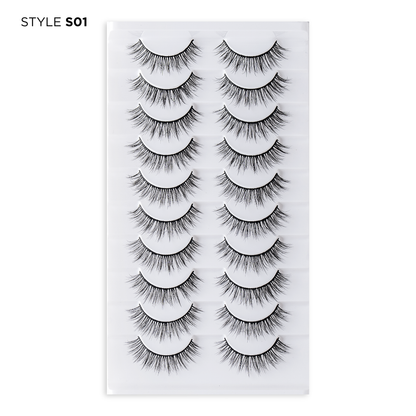 Pro MUA lash bundle - Incluye 5 modelos 3D Studio Lash Kit + Pegamento - Top ventas 2
