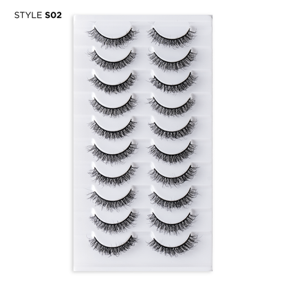 Pro MUA lash bundle - Incluye 5 modelos 3D Studio Lash Kit + Pegamento - Top ventas 2