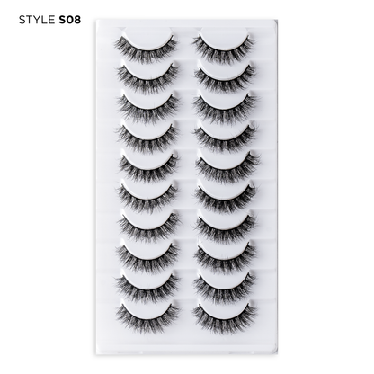 Pro MUA lash bundle - Incluye 5 modelos 3D Studio Lash Kit + Pegamento - Top ventas 2