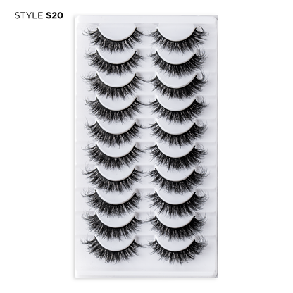 Pro MUA lash bundle - Incluye 5 modelos 3D Studio Lash Kit + Pegamento - Top ventas 1