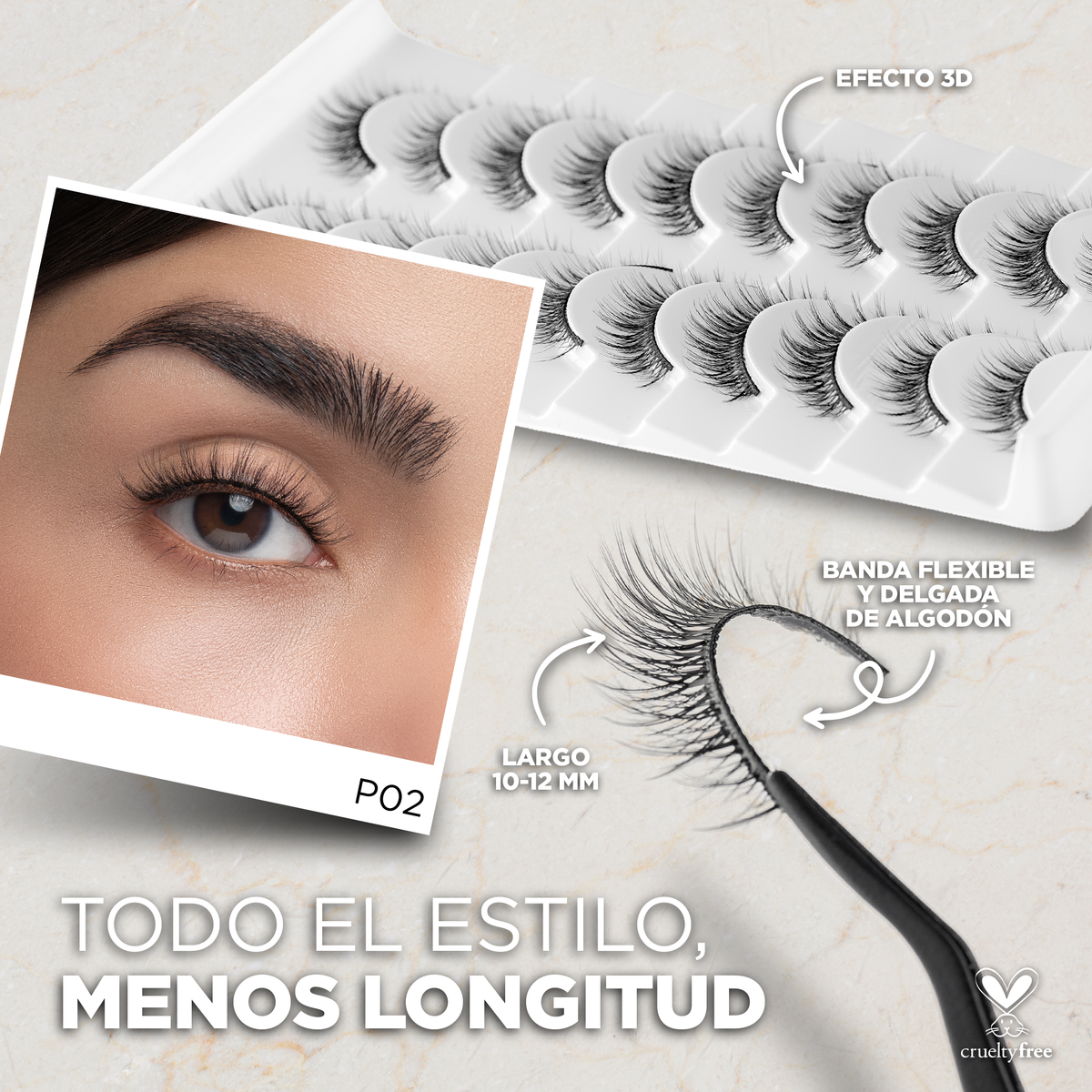 P02 - 3D Studio Lash Kit PETITE