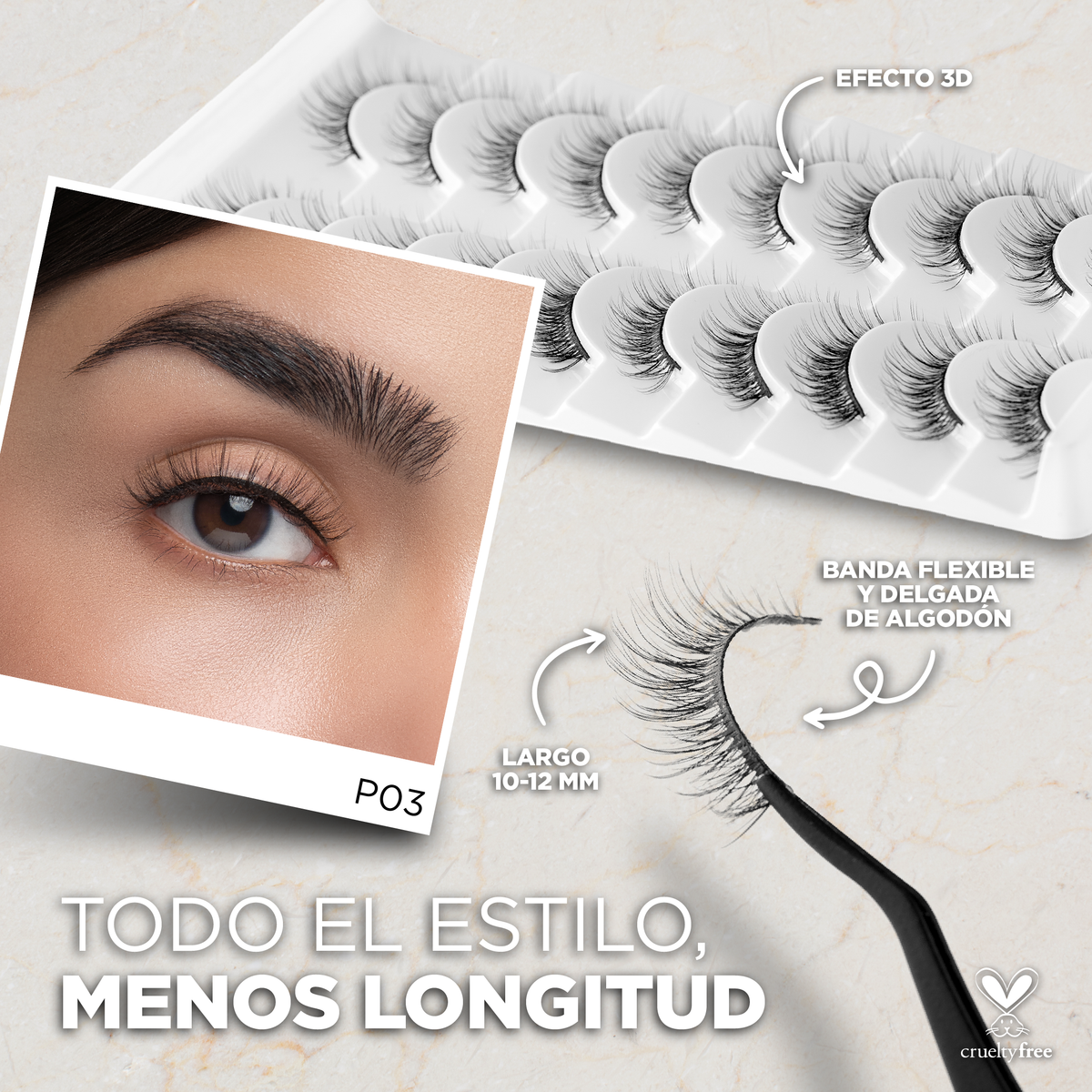P03 - 3D Studio Lash Kit PETITE
