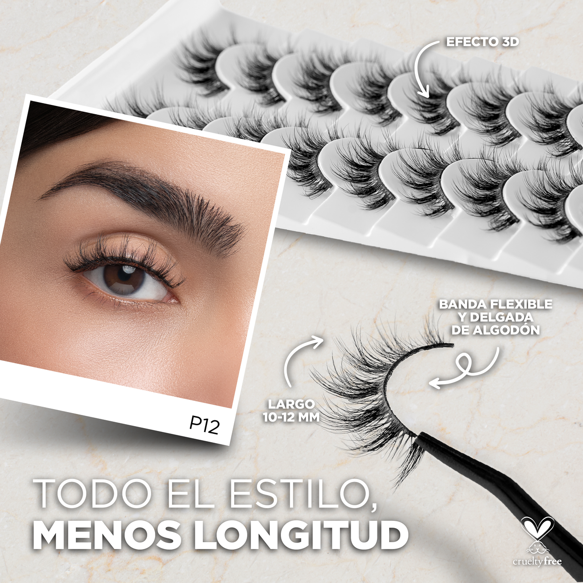 P12 - 3D Studio Lash Kit PETITE