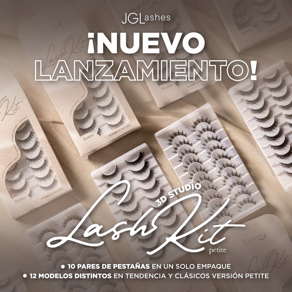 P01 - 3D Studio Lash Kit PETITE