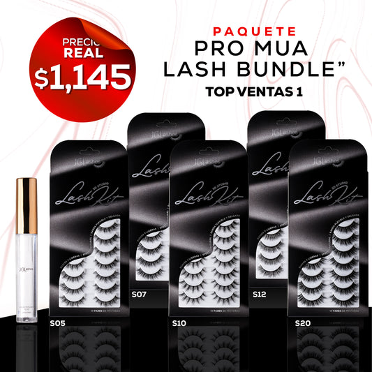 Pro MUA lash bundle - Incluye 5 modelos 3D Studio Lash Kit + Pegamento - Top ventas 1