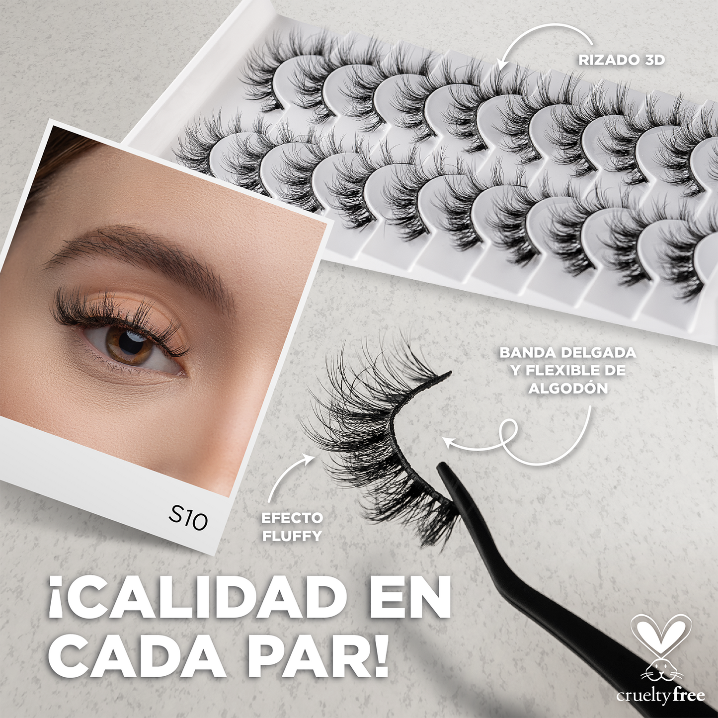 Pro MUA lash bundle - Incluye 5 modelos 3D Studio Lash Kit + Pegamento - Top ventas 1