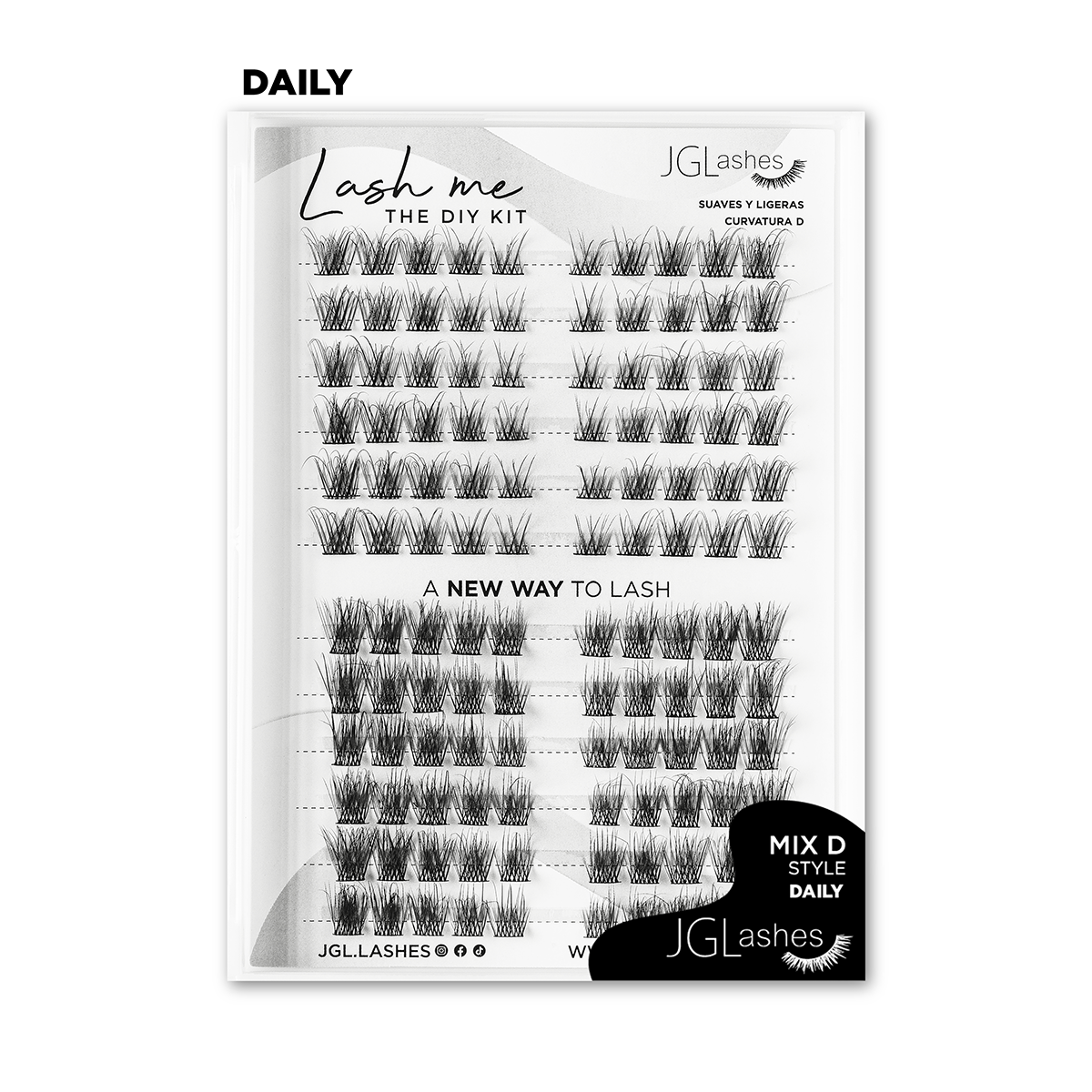 Paquete Lash me Refill - Wispy, Airy, Daily