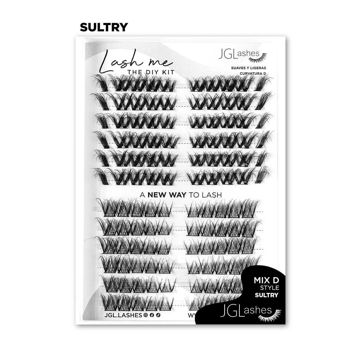 Paquete Lash me Refill - Hybrid, Sultry, Full