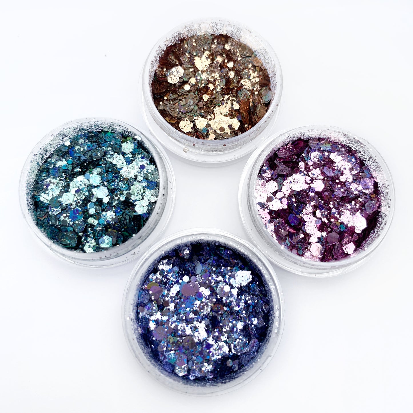 Moonlight Collection. Multichromatic Glitter